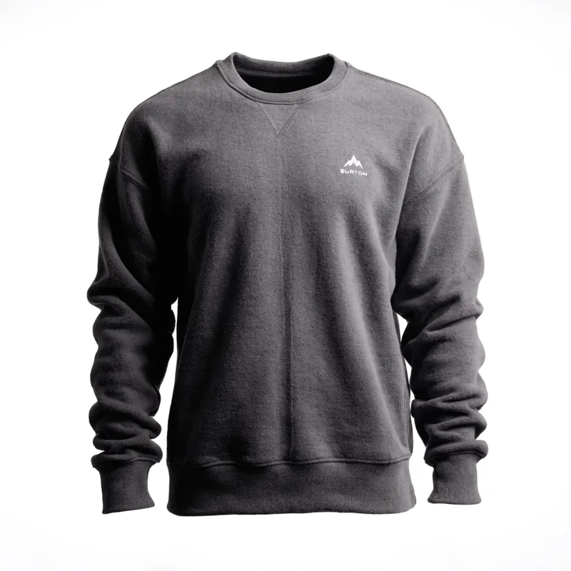 Свитшот флисовый Burton Oak Pullover Серый — фото 2 из 2